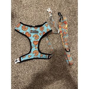 Frenchie Bulldog Dup Reversible Harness and Comfort Leash